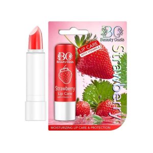 بيوتي اوسس مرطب شفاه بالفراولة