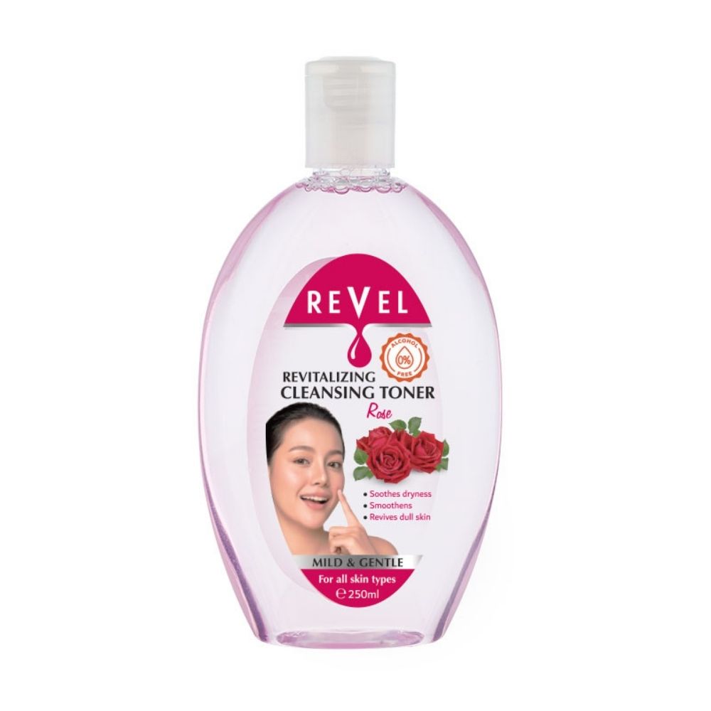 petracare-117 ريفيل تونر للبشرة بالورد 250 مل - الصورة 1